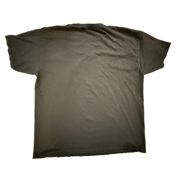 Rainforest Cafe Shirt Mens 2XL Black Save the Chubby Unicorn Graphic Rhino Funny - Picture 5 of 7